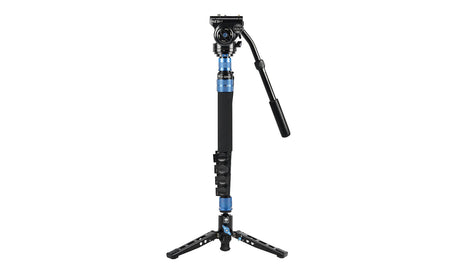 SIRUI P-325FS/FL Carbon Fibre Monopod with Stand and video head VH-10