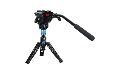 SIRUI P-325FS/FL Carbon Fiber Monopod with Stand and Video Head VA-5X