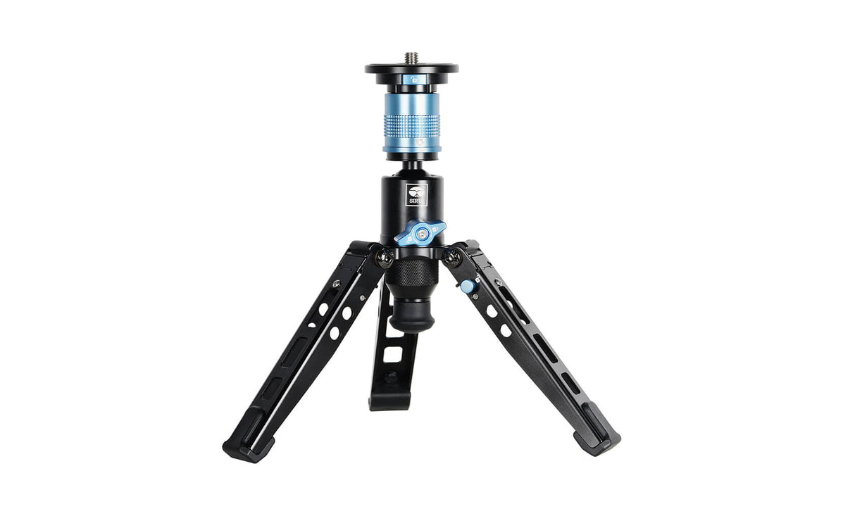 SIRUI P-325FS/FL Carbon Fiber Monopod with Stand and video head VH-10