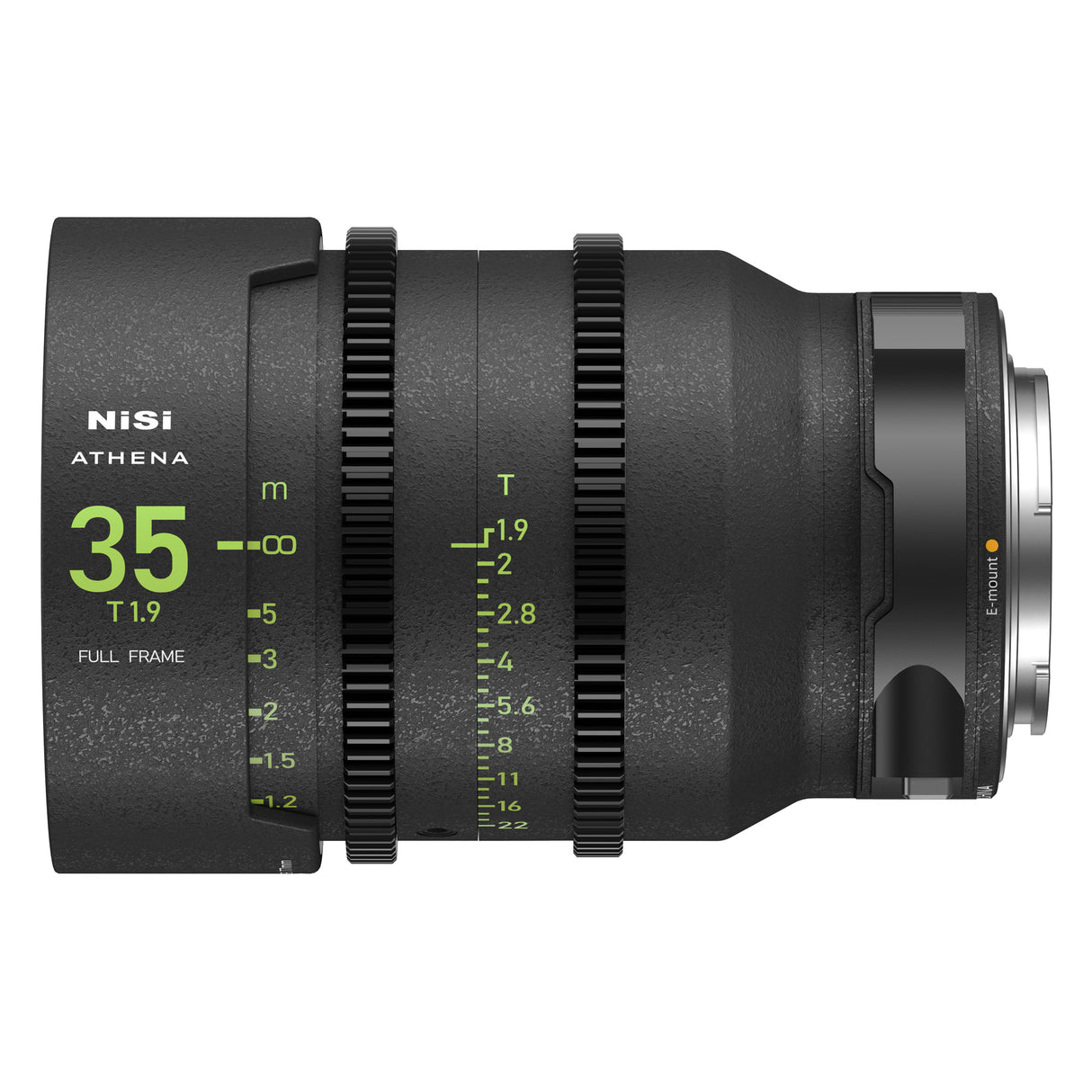 NiSi 35mm ATHENA PRIME Full Frame Cinema Lens T1.9 (E Mount)