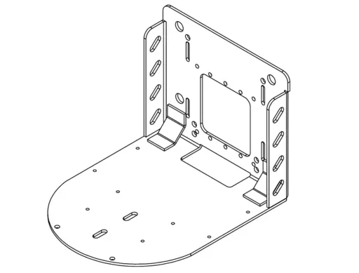 Panasonic Wall mount for  AW-UE100 (Black)