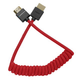 Full HDMI Cable for On-Camera Monitors 12"-24" Braided Coiled