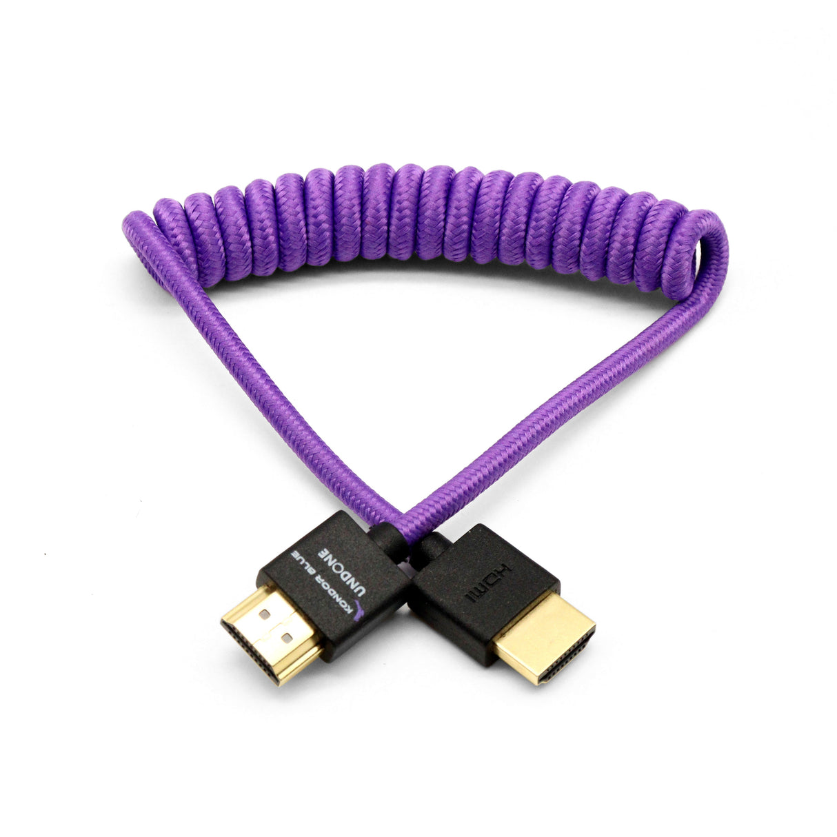 Gerald Undone MK2 Full HDMI Cable 12"-24" Coiled (Purple)