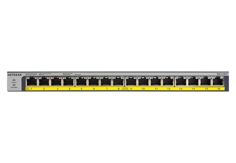 NETGEAR 16-Port Gigabit Ethernet PoE+ Unmanaged Switch