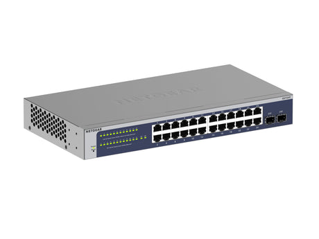 NETGEAR 24-Port Gigabit Ethernet Smart Switch with 2 Dedicated SFP Ports