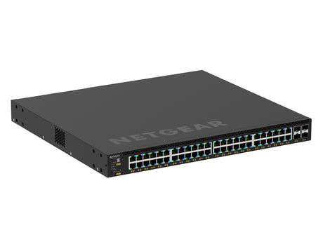 NETGEAR M4350 GSM4352 52-Port 48x1G PoE+ (236W base, up to 1,440W) and 4xSFP+ Managed Switch