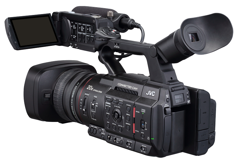 JVC Professional GY-HC500SPCN CONNECTED CAM Handheld 4K 1-Inch Sports Production & Coaching Camcorder with NDI®|HX