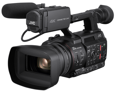 JVC GY-HC500U 4K Hand-Held Connected Cam 1-Inch Camcorder