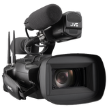 JVC GY-HC550U Handheld 4K Connected Camcorder with Broadband Antennas & Broadcast Overlays