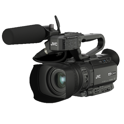 JVC GY-HM250SP Compact Handheld Camcorder with Integrated 12x Lens & Sports Overlays