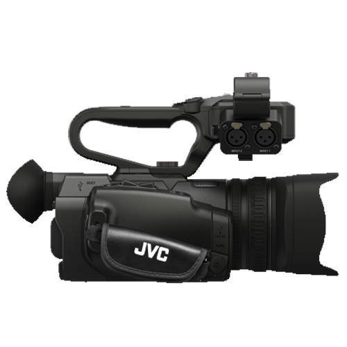 JVC GY-HM250U 4KCam Compact Handheld Camcorder with Integrated 12x Lens