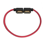 12” Right Angle to Left Angle Full HDMI Straight Cable