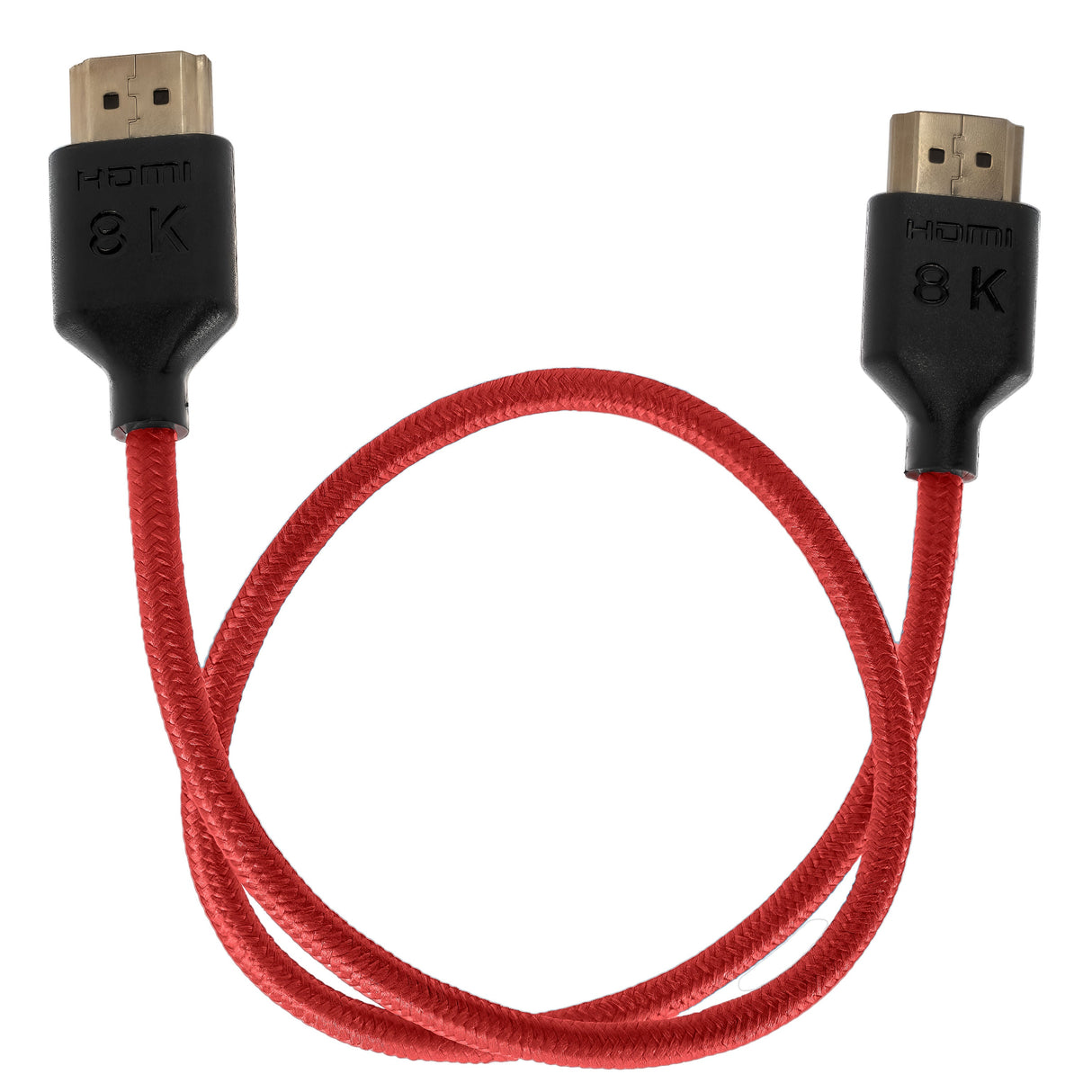 8K HDMI 2.1 17" Braided Cable for On-Camera Monitors