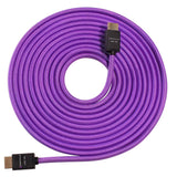 Gerald Undone 15 FT Full HDMI Cable 4K 30HZ (Purple)