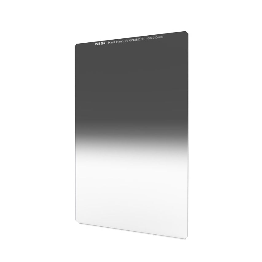 NiSi 180x210mm Nano IR Hard Graduated Neutral Density Filter - ND8 (0.9) - 3 Stop