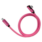 iJustine Pink USB C 3.1 Data and Charging Cable 10Gb/s Data Speed & 100W Power Delivery