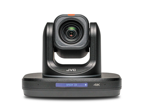 JVC KY-PZ510NBU 12x Optical Zoom Ultra Wide Angel 4K60P NDI/HEVC Auto-Tracking PTZ Camera with 3G-SDI/HDMI/USB/IP Output (Black)