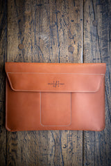 Padded Leather EDC Laptop Sleeve