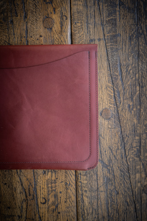 Padded Leather EDC Laptop Sleeve