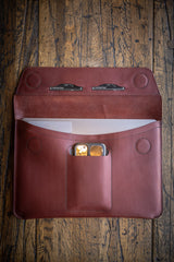 Padded Leather EDC Laptop Sleeve