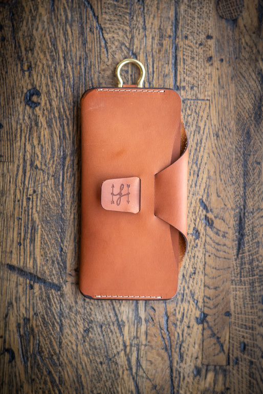 Leather EDC iPhone Wallet