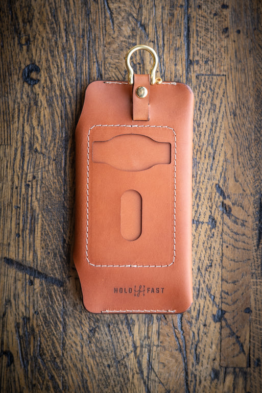 Leather EDC iPhone Wallet