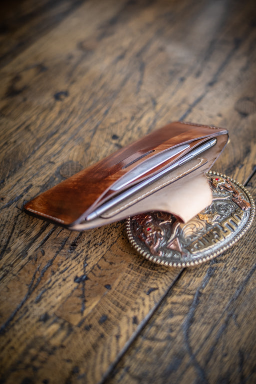 Leather EDC iPhone Wallet