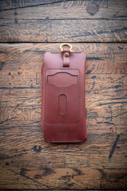 Leather EDC iPhone Wallet