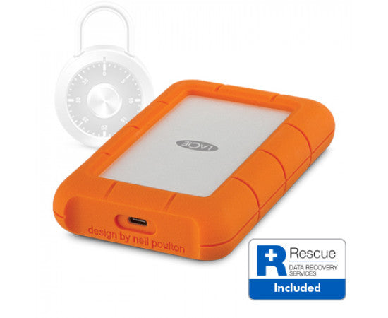 LaCie 2TB Rugged SECURE