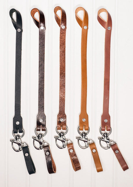 Leather Safety Lanyard