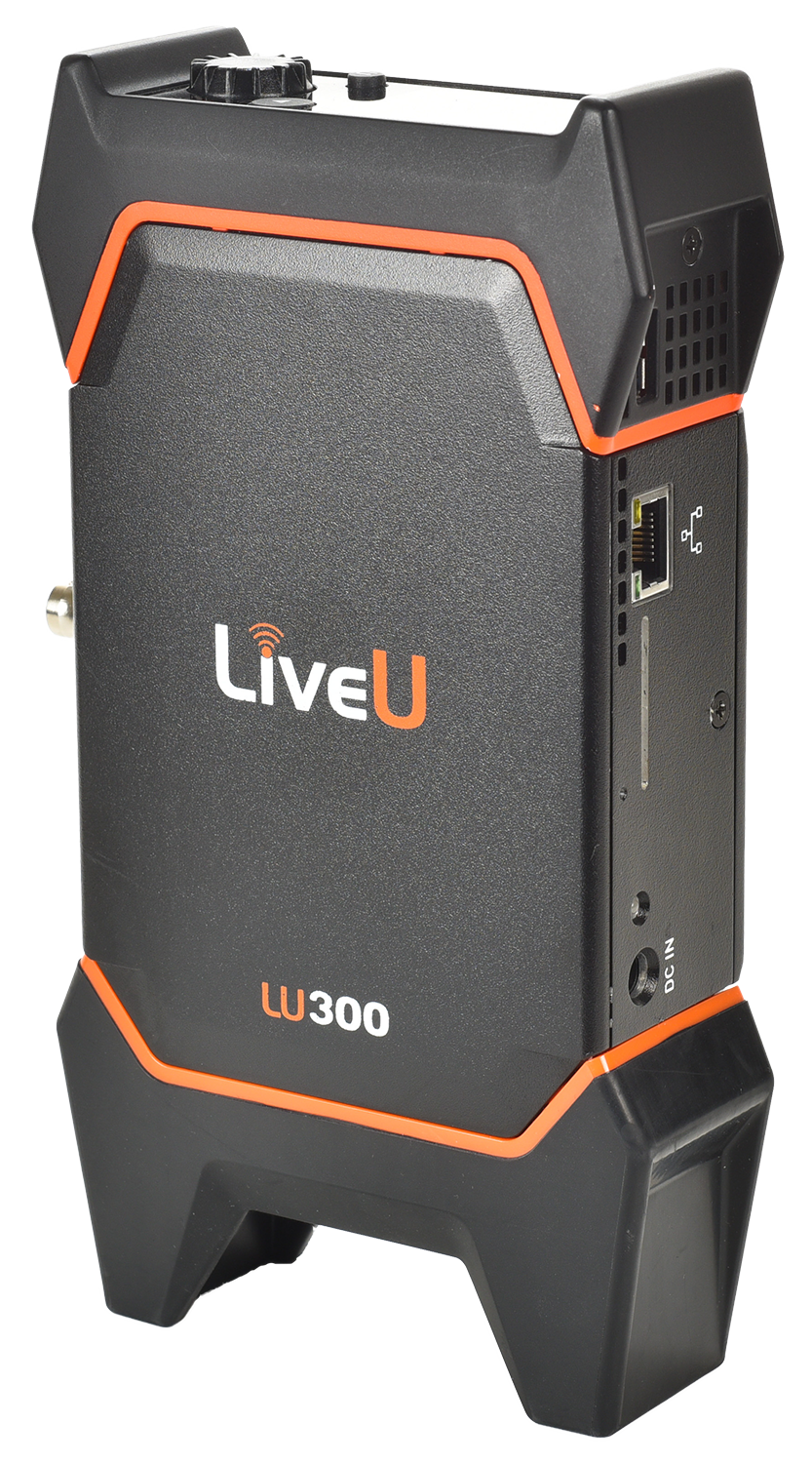 LiveU LU300S HEVC video transmit unit with 2 internal (AT&T & T-Mobile) 4G modems + 2 external 4G Modem(Verizon & AT&T)