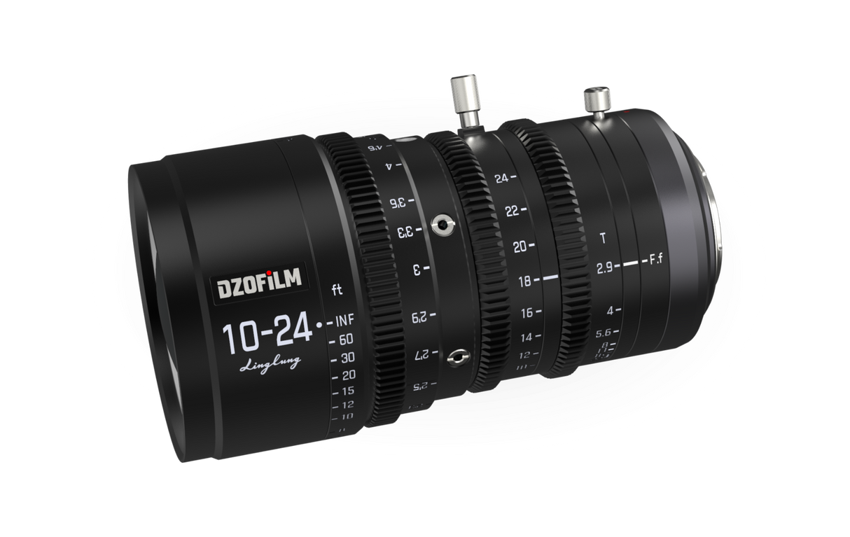 DZO Linglung 10-24mm T2.9 Parfocal Cine Lens (MFT Mount)