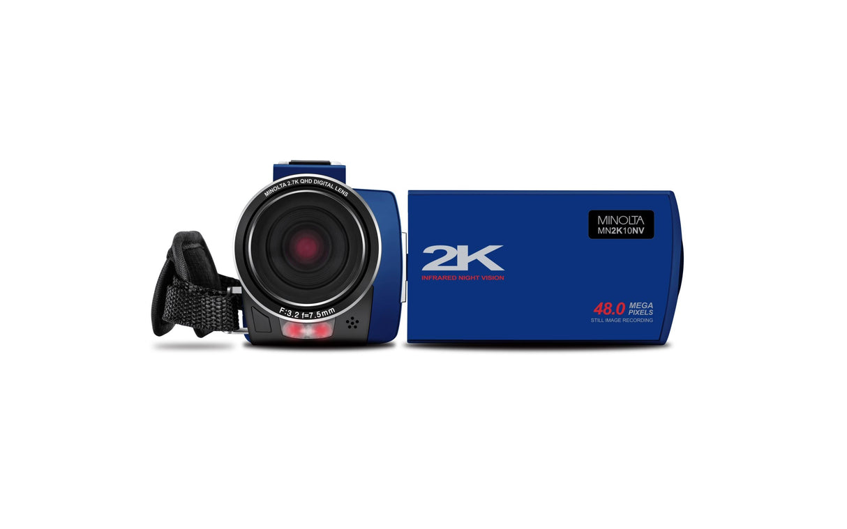 MN2K10NV 2.7K Quad HD / 48MP IR Night Vision Camcorder