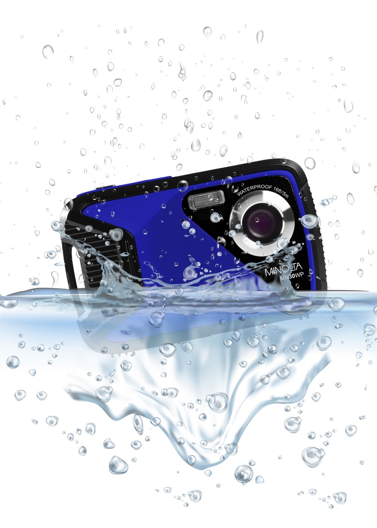 MN30WP 21MP / 1080P HD Waterproof Digital Camera