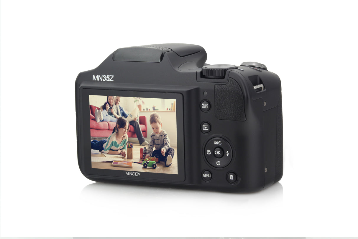 MN35Z 20MP / 1080p HD 35X Optical Zoom Wi-Fi Bridge Camera