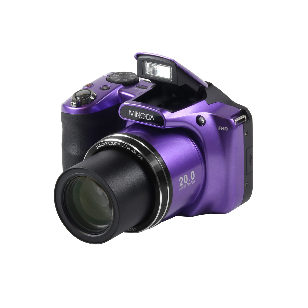 MN35Z 20MP / 1080p HD 35X Optical Zoom Wi-Fi Bridge Camera