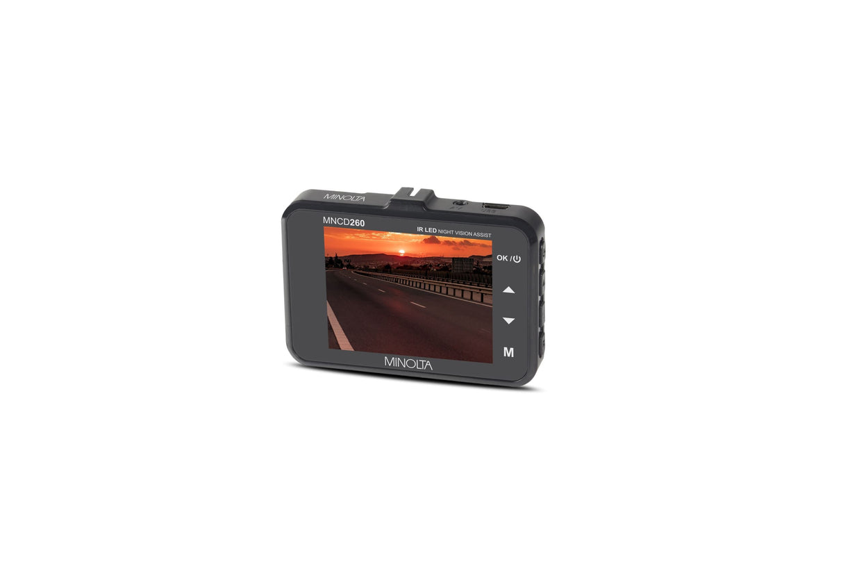 MNCD260 1080p Full HD Infrared Night Vision Dash Camera w/2.2" LCD Monitor