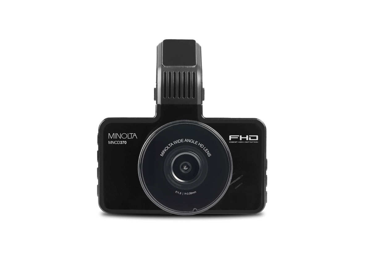 MNCD370 1080p Full HD Dash Camera w/3.0" LCD Monitor