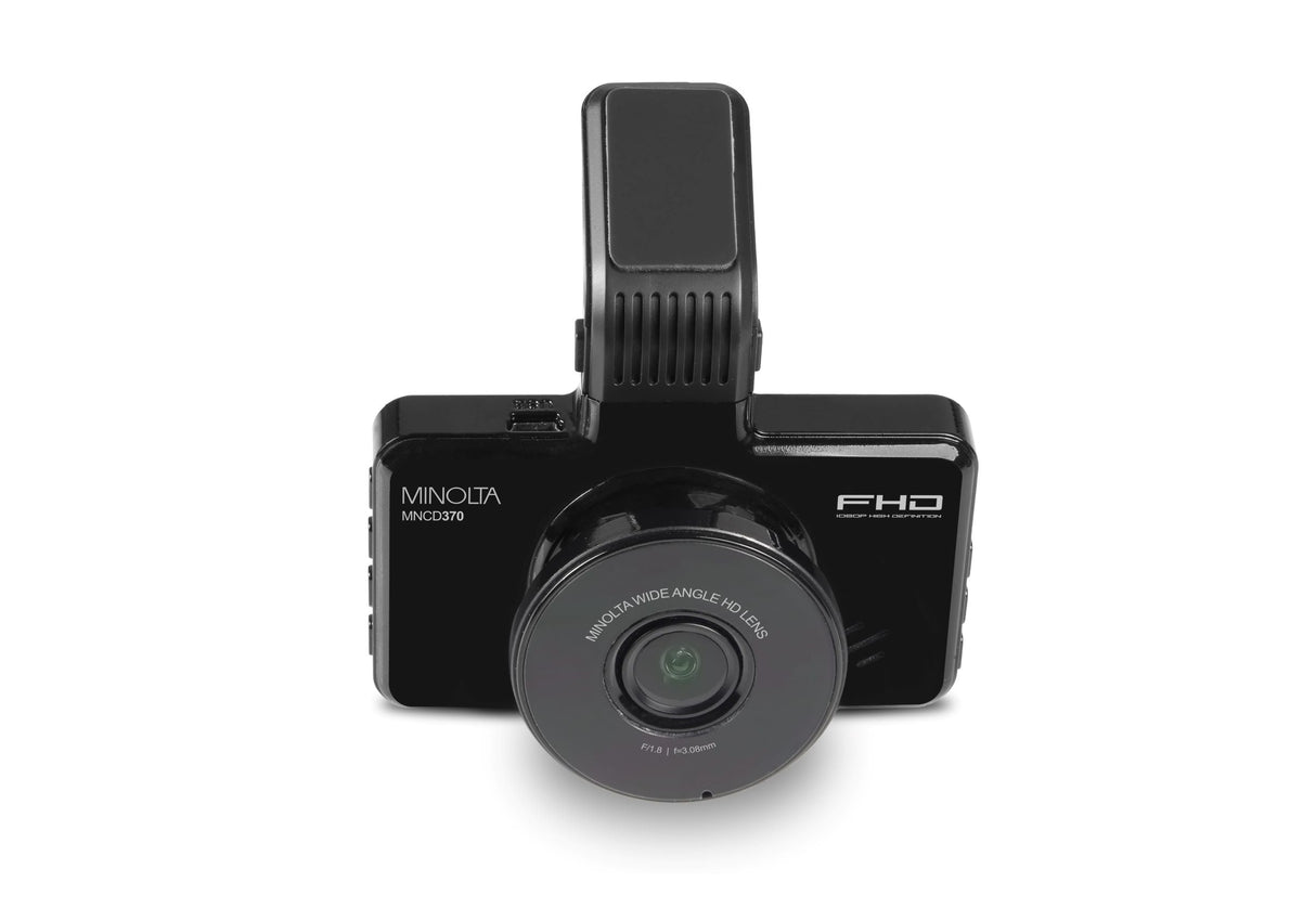 MNCD370 1080p Full HD Dash Camera w/3.0" LCD Monitor