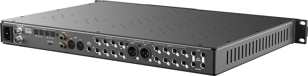 MOTU 828 28 x 32 USB3 Audio Interface for Mac, Windows and iOS with Mixing and Effects