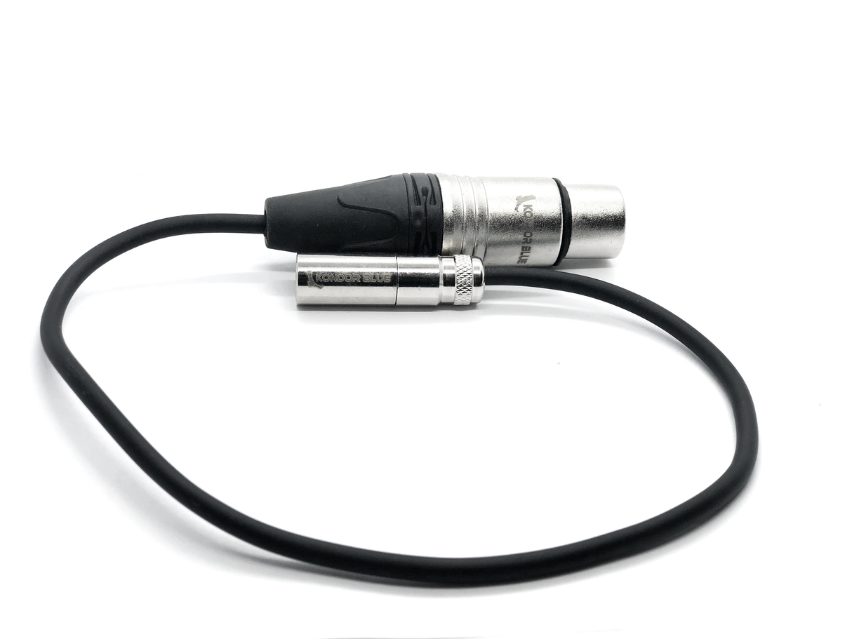 TA4M Mini XLR 4 Pin Male to Female XLR Audio Cable 16"