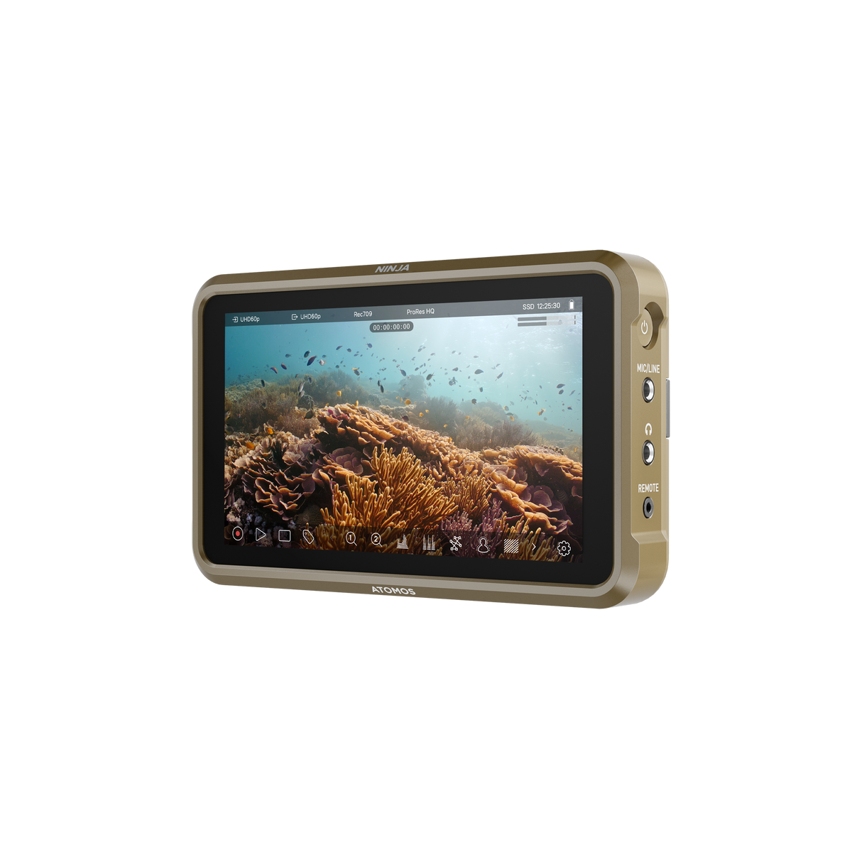 Atomos Ninja 5-Inch, 1000nit HDR Monitor-Recorder for DSLR and Mirrorless Cameras