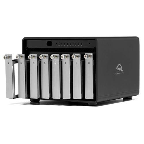 OWC 64TB ThunderBay 8 Thunderbolt External Storage Solution with Enterprise Drives and SoftRAID XT