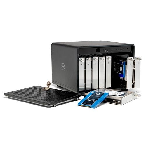 OWC 112TB ThunderBay 8  Thunderbolt External Storage Solution with Enterprise Drives and SoftRAID XT