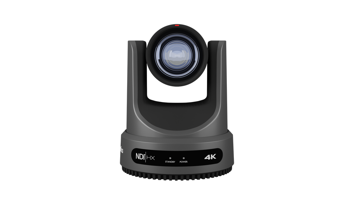 PTZOptics Move 4K 12X NDI|HX PTZ Camera - Gray