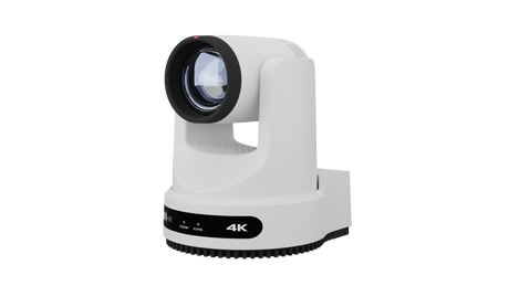 PTZOptics Move 4K 12X NDI|HX PTZ Camera- White