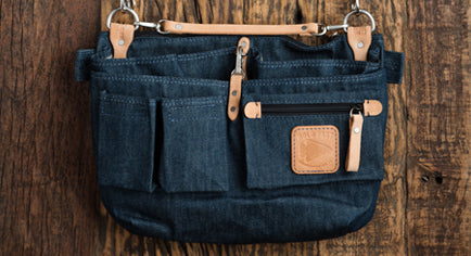 Leather Explorer Lens Quiver | Leather Messenger Bag