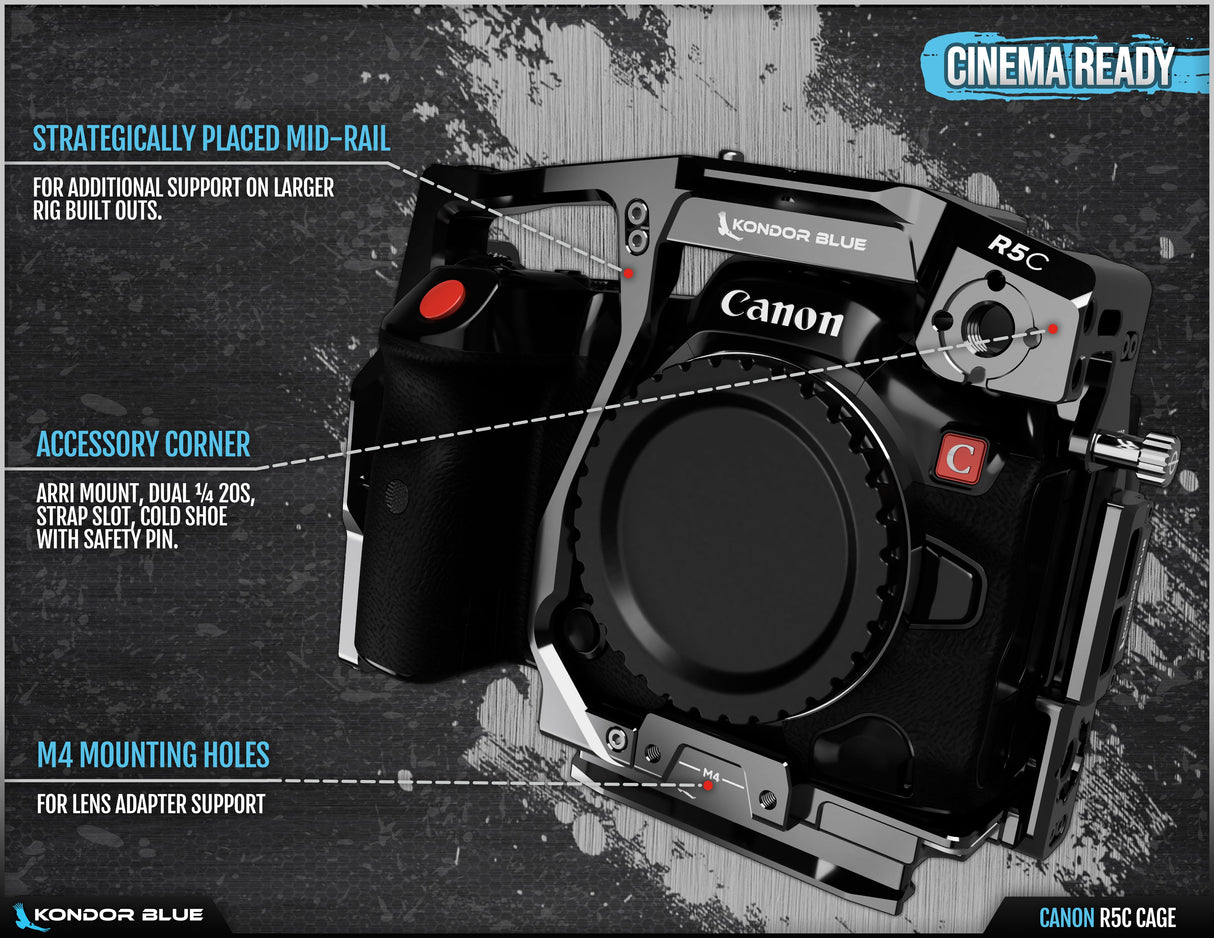 Canon R5C Cine Base Rig