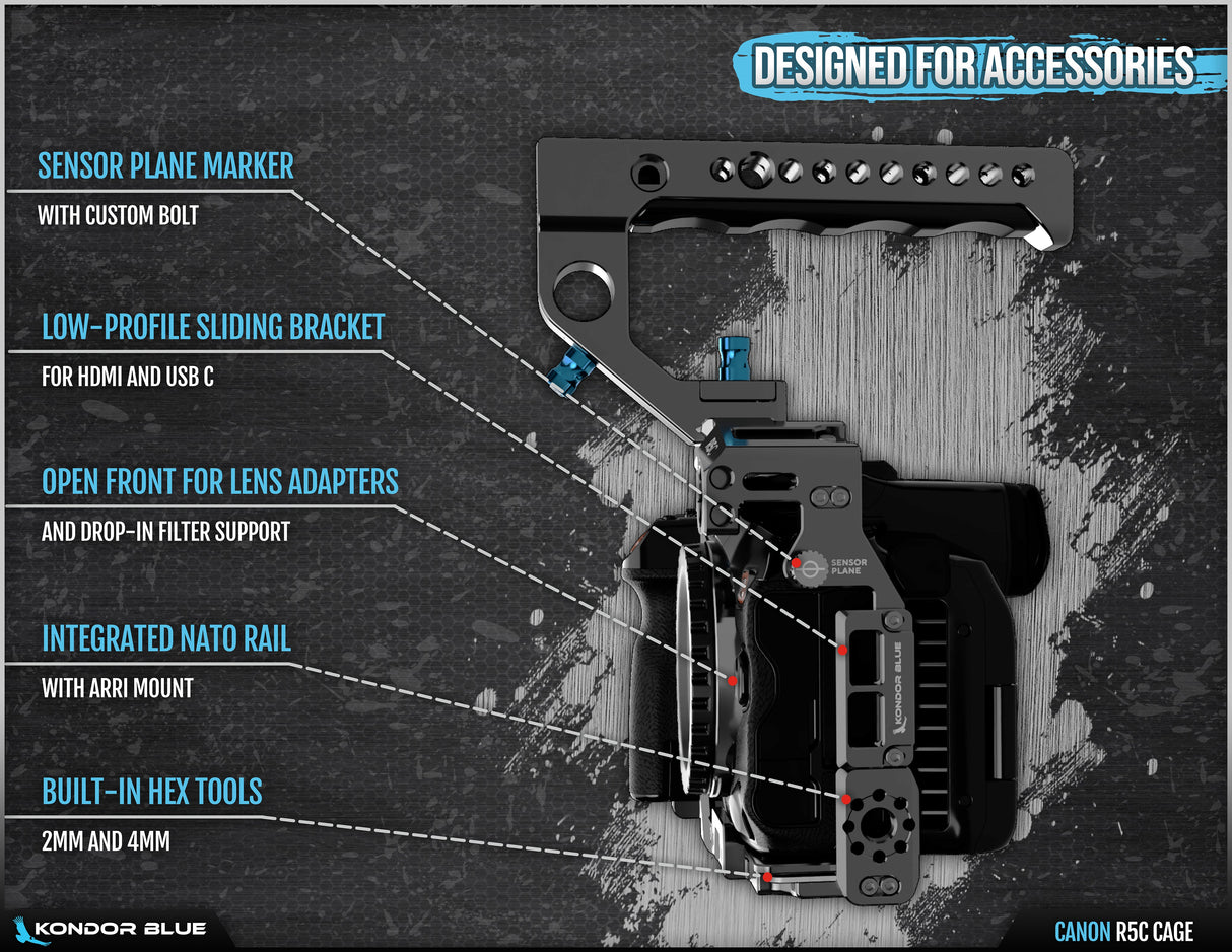 Canon R5C Cine Cage
