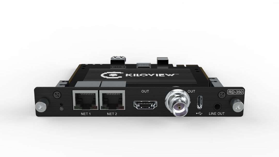 Kiloview Decoding Card 4K Full NDI&NDI-HX/SRT/RTSP/HLS to 1xSDI and 1xHDMI decoder/multiviewer